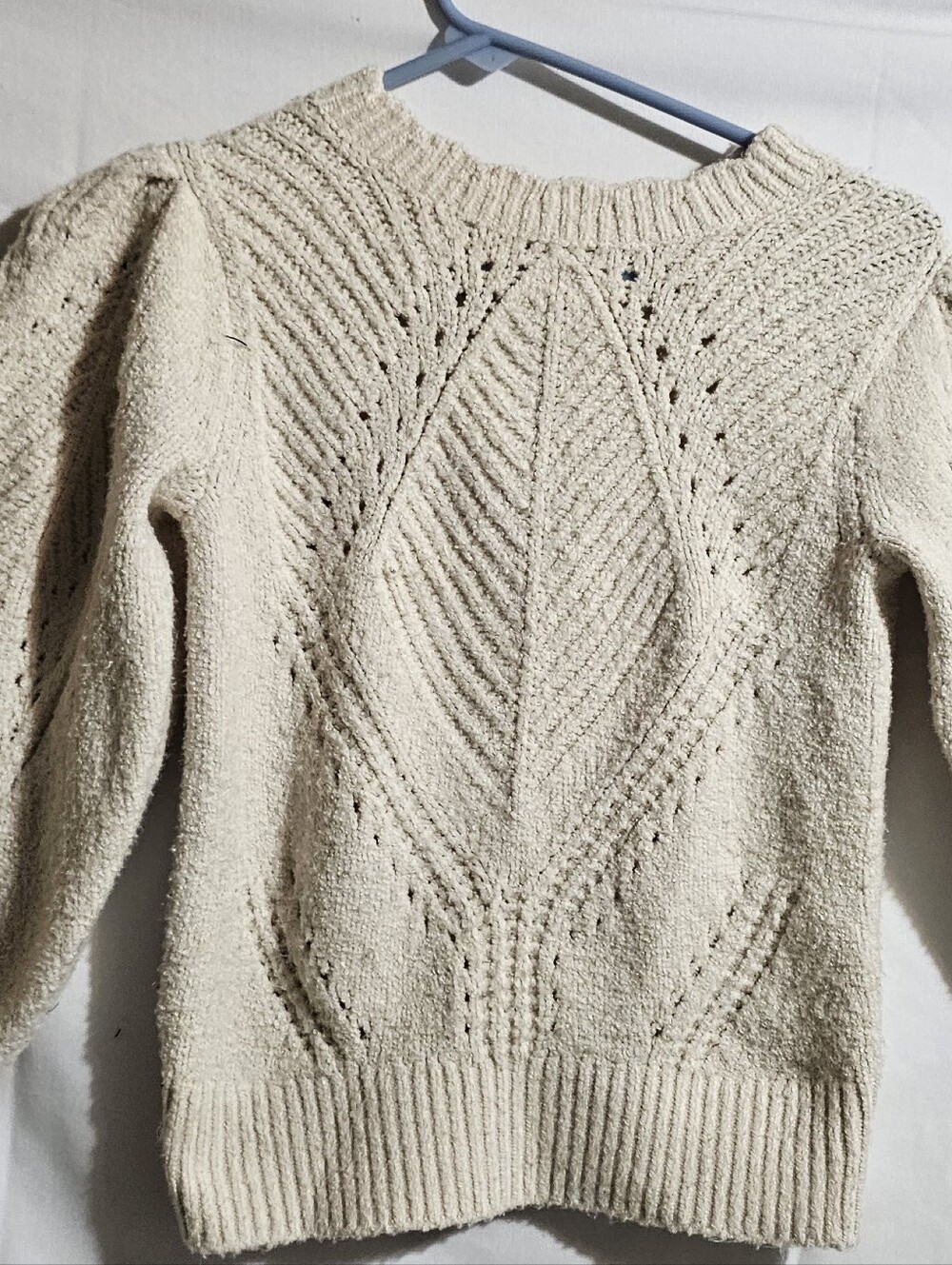 By Anthropologie Scalloped Collar Sweater Size XXS - Picture 10 of 12